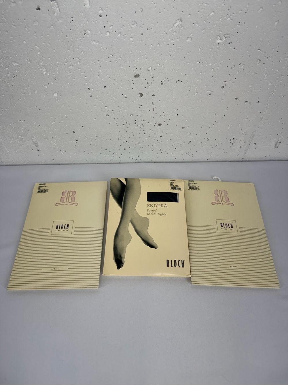 Bloch Lot of 3 Size D Endura Pink Rehearsal & Endura Black Footed New